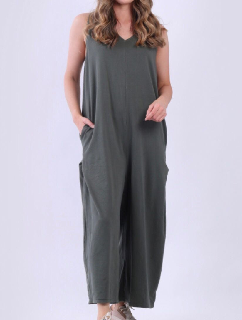 Cotton Jumpsuit