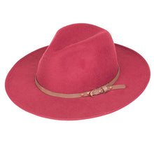 Load image into Gallery viewer, Classic Felt Fedora Hat         (Various colours)
