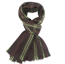 Load image into Gallery viewer, Tartan Scarf Green
