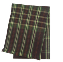 Load image into Gallery viewer, Tartan Scarf Green
